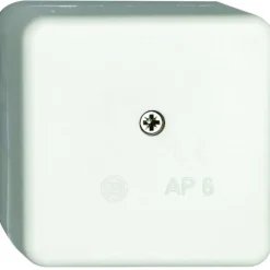 New AP6 forgreningsdåse, 60x60x29 mm, Samledåser