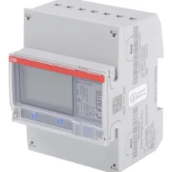 Sale B24 LCD elmåler med impuls trafo, 3P, 6A Tavlekomponenter
