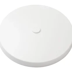 Clearance lampeudtag med afdækning, Ø9,7 cm, hvid Lampeudtag