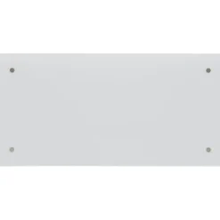Outlet Clea H elradiator med termostat & wifi, 230V, 1200W, hvid glas, 15-19 m² Elradiatorer|Adax