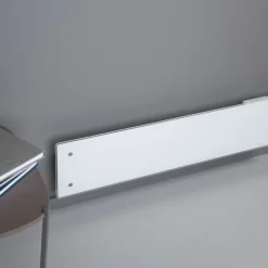 Clearance Clea L elradiator med termostat & wifi, 230V, 1000W, hvid glas, 12-16 m² Elradiatorer|Adax