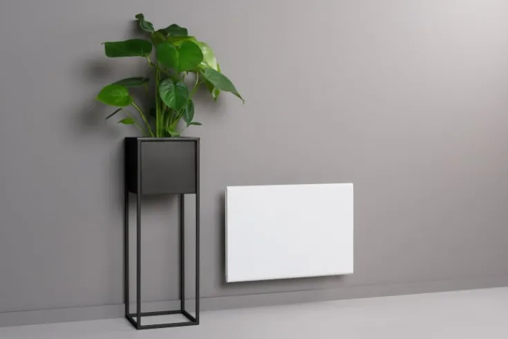 New Eco Basic elradiator, 230V, 600W, 7-11 m² Elradiatorer|Adax