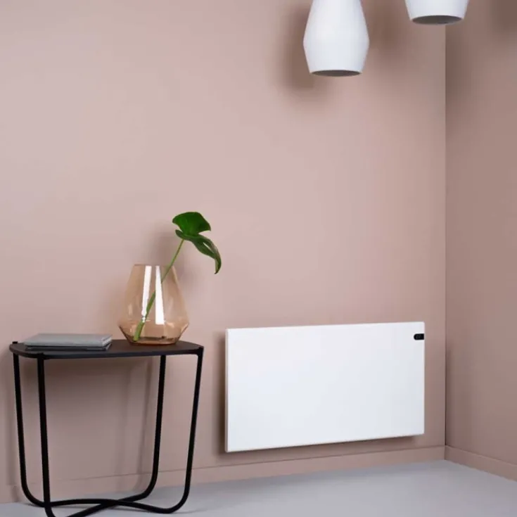 Neo Basic NP elradiator med termostat, 230V, 800W, 9-13 m² Elradiatorer|Adax