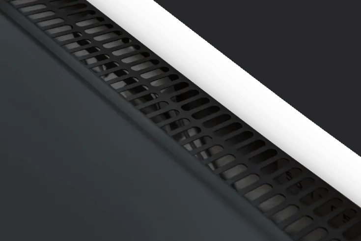 New Neo H elradiator med termostat & wifi, 230V, 1000W, sort, 12-16 m² Elradiatorer|Adax