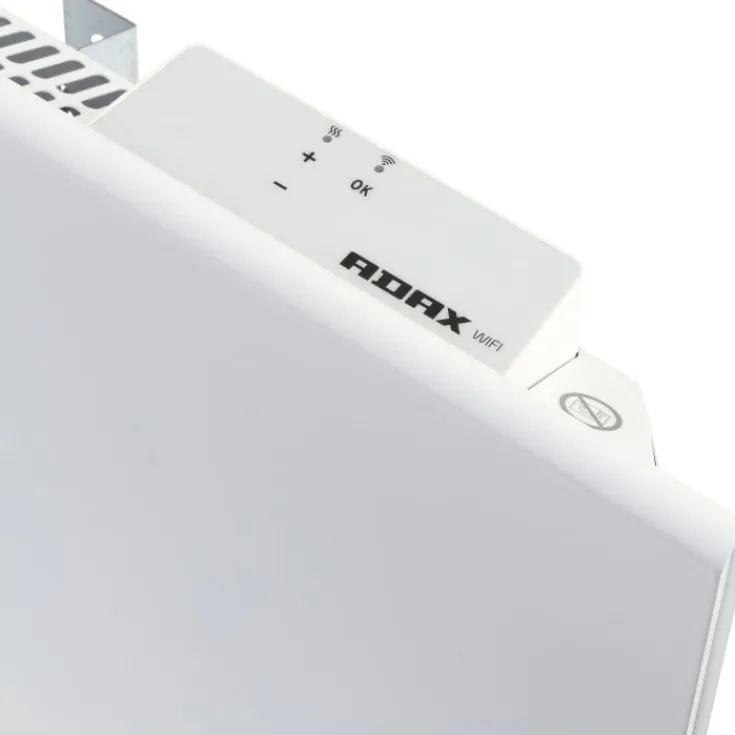 Hot Neo H elradiator med termostat & wifi, 230V, 800W, hvid, 9-13 m² Elradiatorer|Adax