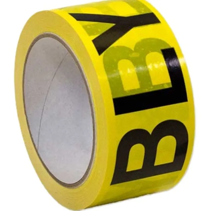 Hot Advarselstape bly 50 mm x 66 meter Tape