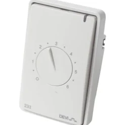 Outlet Afdækning for reg 233 elgulvvarme termostat, 1½ modul, El Gulvvarme|Devi