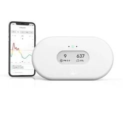 Clearance View Plus radon- og luftkvalitetsmåler, hvid Airthings|Vejrstationer & Regnmålere