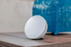Online Wave Mini, måling af luftkvalitet og skimmelsvamp, hvid Airthings|Vejrstationer & Regnmålere