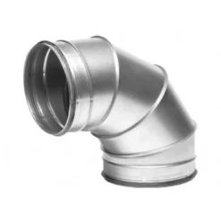 New bøjning, 90°, Ø250 mm Øvrigt Tilbehør