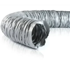 Outlet flex slange, Ø250 mm, 6 meter, grå PVC Flexslanger