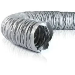 Online flex slange, Ø80 mm, 6 meter, grå PVC Flexslanger