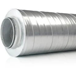 New lyddæmper, Ø160 mm, 1200 mm Kanaler & Rør