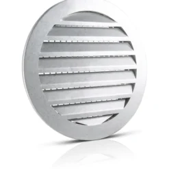 utluftningsrist, Ø315 mm, aluminium Ventilationsriste