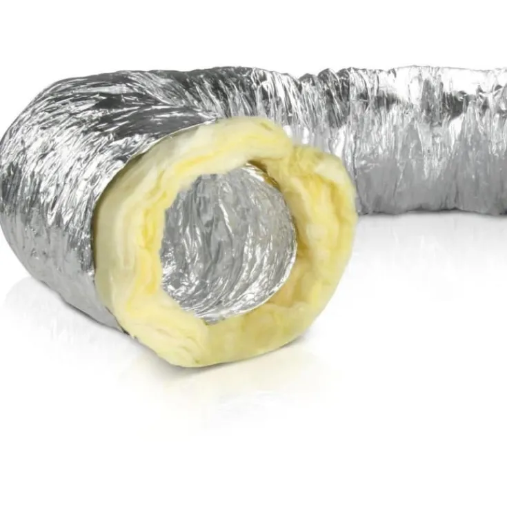 Best varmeisoleret alufolie flexslange, Ø100 mm, 10 meter Flexslanger