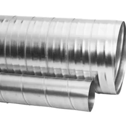 Outlet ventilationsrør, Ø125 mm, 3000 mm Kanaler & Rør