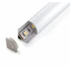 Hot All Light aluprofil 6, hjørne, 2 meter Led Skinner