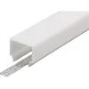 cover til LED skinne, høj milky Led Skinner