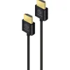 Hot Super Slim HDMI kabel, ethernet 2.0, 1 meter Hdmi Kabler
