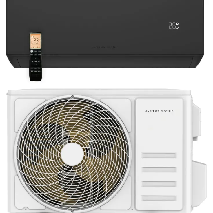New Mat Pro Black 9 luft til luft varmepumpesæt, 4 kW Varmepumper