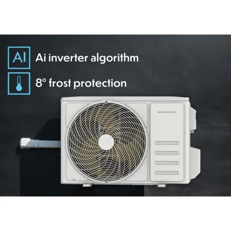 New Mat Pro Black 9 luft til luft varmepumpesæt, 4 kW Varmepumper