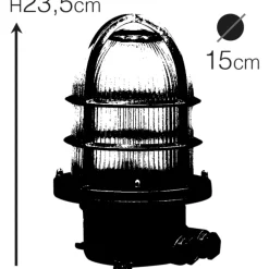 Hot 221 udendørs loftlampe Udendørs Loftlamper