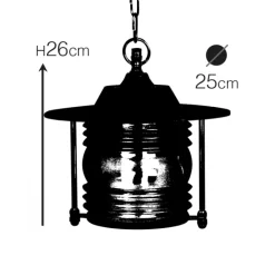 60 udendørs pendel Udendørs Loftlamper