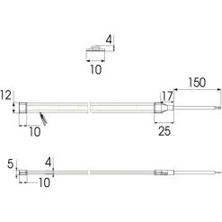 C-Cell LED strip, farvet lys, Led Strips