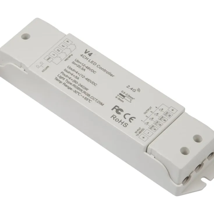 Clearance controller til Single CTT, TW, RGB, RGBW LED strip Led Strips
