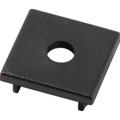 Outlet endestykke, med hul, 23,1x53 mm, Led Skinner