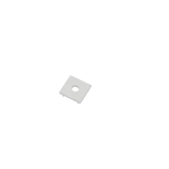 Outlet endestykke, med hul, 26,5x46,5 mm, Led Skinner