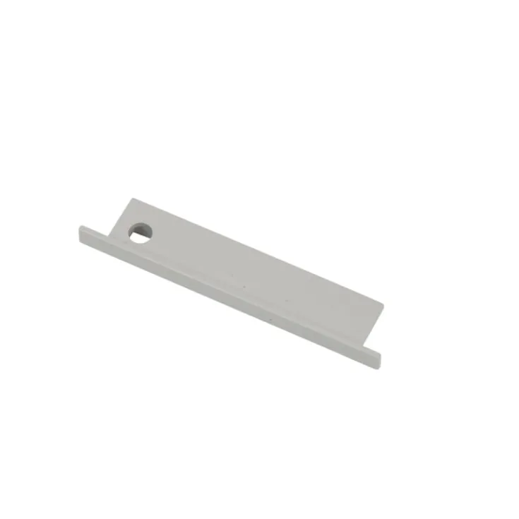endestykke, med hul, 66,1x12,5 mm, aluminium Led Skinner