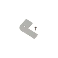 Sale endestykke, trappekant, uden hul, 26,3x68 mm, Led Skinner