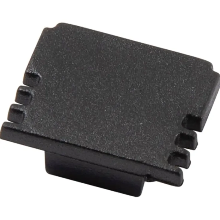 endestykke, uden hul, 13x15,9 mm, Led Skinner