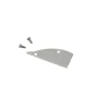 Online endestykke, uden hul, 8x17,1 mm, aluminium Led Skinner