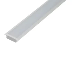 LED skinne, indbyg, 9,7x30,6 mm, 2 meter, Led Skinner