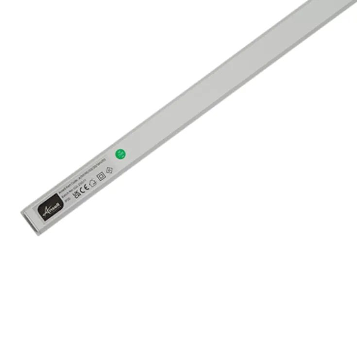 LED skinne, indbyg, 9,7x30,6 mm, 2 meter, Led Skinner
