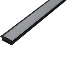 Discount LED skinne, indbyg, 9,7x30,6 mm, 2 meter, Tilbud|Led Skinner