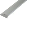 LED skinne, væg, 43x17,7 mm, 2 meter, aluminium Tilbud|Led Skinner