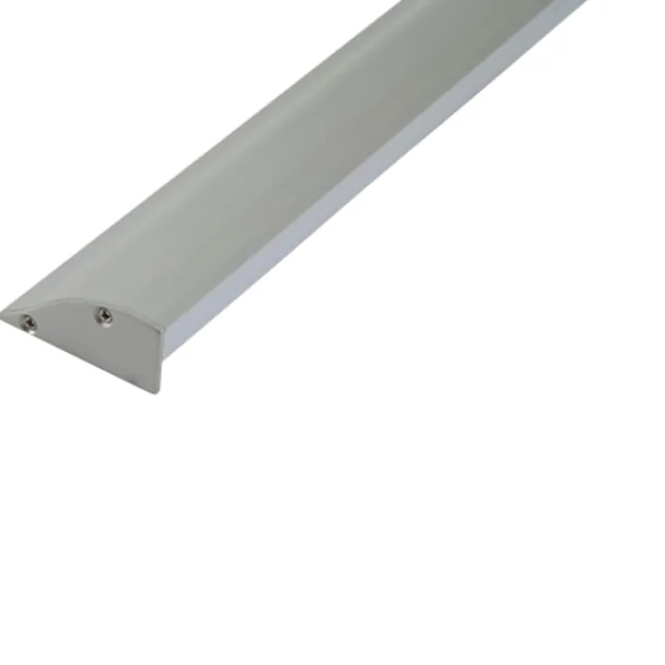 LED skinne, væg, 43x17,7 mm, 2 meter, aluminium Tilbud|Led Skinner