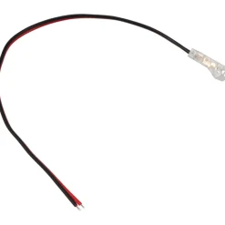 Hot Single CCT tilslutningsstykke til LED strip, med kabel, 10 mm Led Strips