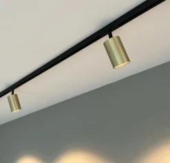 Outlet Designline Tube Pro 1F skinnespot, GU10, Antidark|Skinnespots
