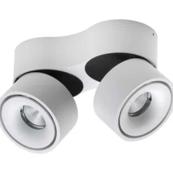 New Easy Double spotlampe, justerbar lysfarve, hvid Antidark