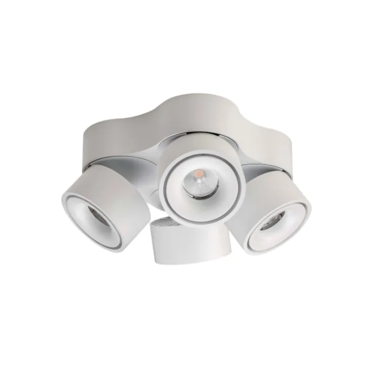 Discount Easy Quattro spotlampe, hvid Antidark|Loftlamper