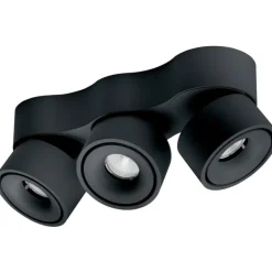 Clearance Easy Triple spotlampe, sort Antidark