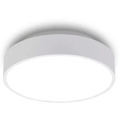 New Luna plafond, Ø26 cm, 3000K, hvid Antidark