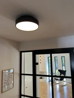 Outlet Luna plafond, Ø26 cm, Antidark