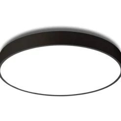 Online Luna Uplight CCT plafond, Ø45 cm, sort Antidark