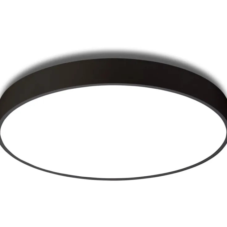 Online Luna Uplight CCT plafond, Ø45 cm, sort Antidark