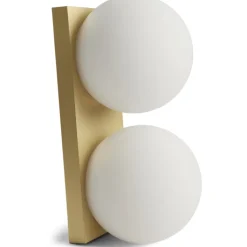 Online Palla Mini væg- og loftlampe, messing, lille model Antidark